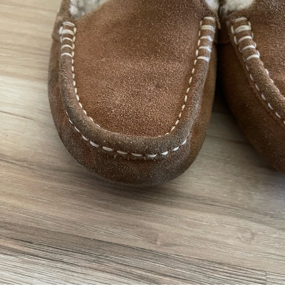 UGG Brown and White Moccasins for Women - Picture 4 of 11